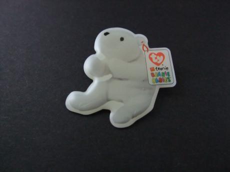 McDonalds Happy Meal Toy TY Teenie Beanie Babies (Chilly the Polar Bear ) USA 2000